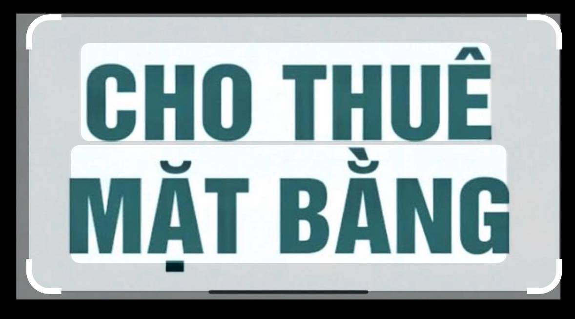 Cho thuê Mặt bằng 2 tầng góc Phường Lý Nhân, Hà Nam - Sẵn Sàng Kinh Doanh