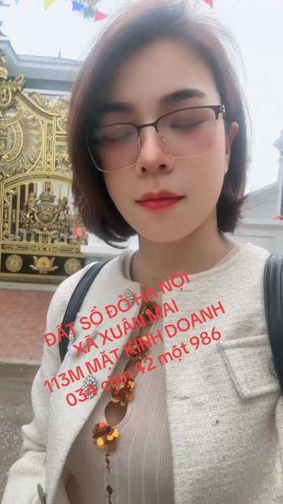 Bán Đất Vàng Xuân Mai 113m² - Sổ Hồng Vuông Vắn, Kinh Doanh Đỉnh Cao