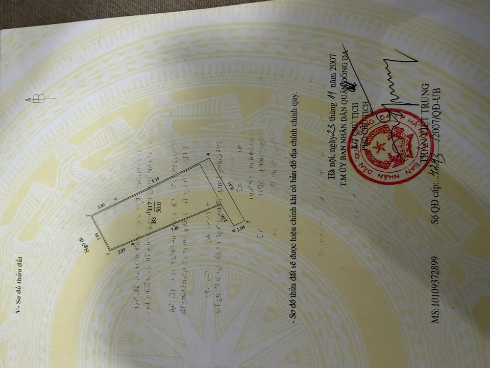 Đất nền Đường Láng, Đống Đa 50m² - Sổ đỏ chính chủ, 13 tỷ