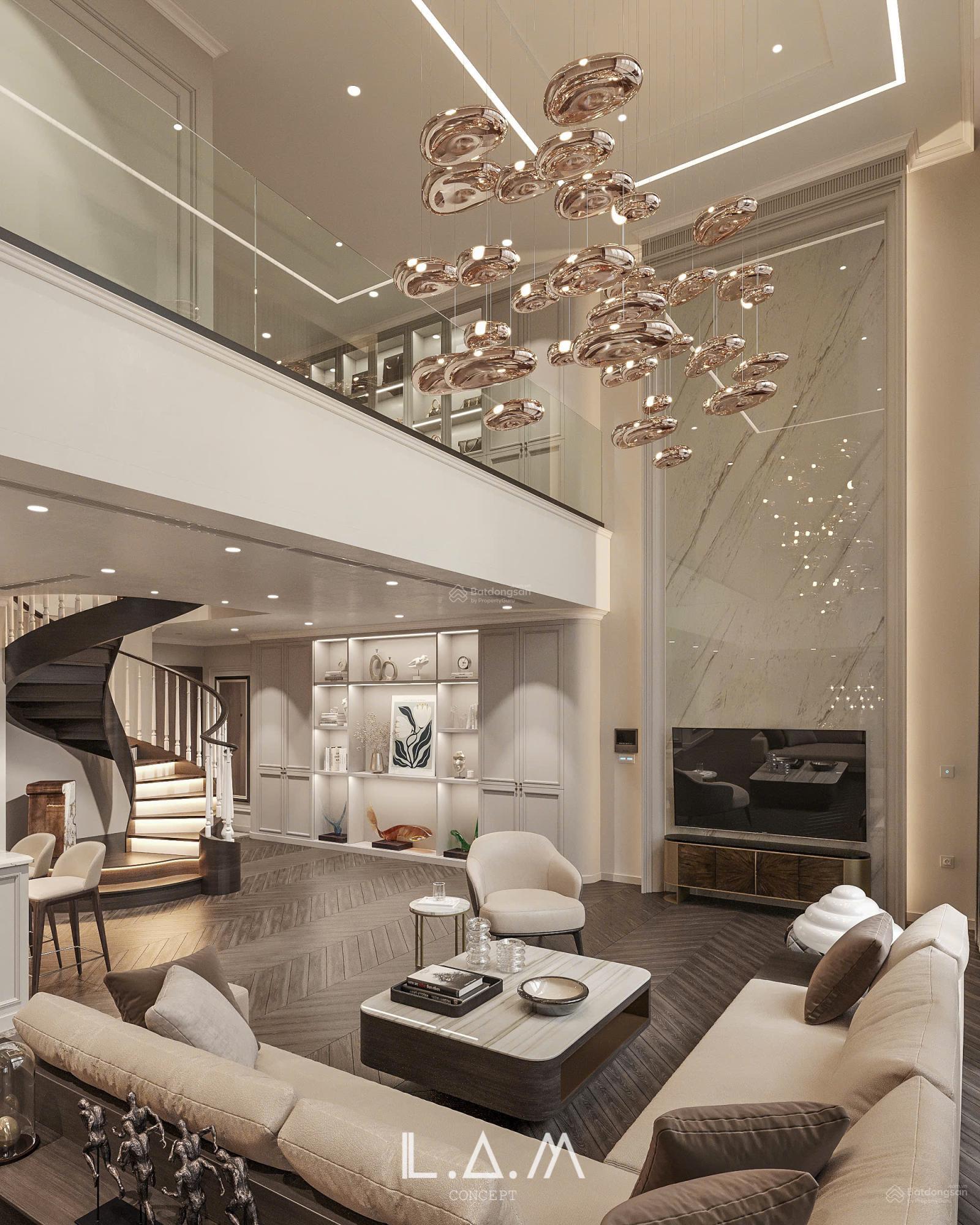 Duplex 252m² Ngoại Giao Đoàn - 4PN View Hoàng Gia, Giá 56 Tỷ