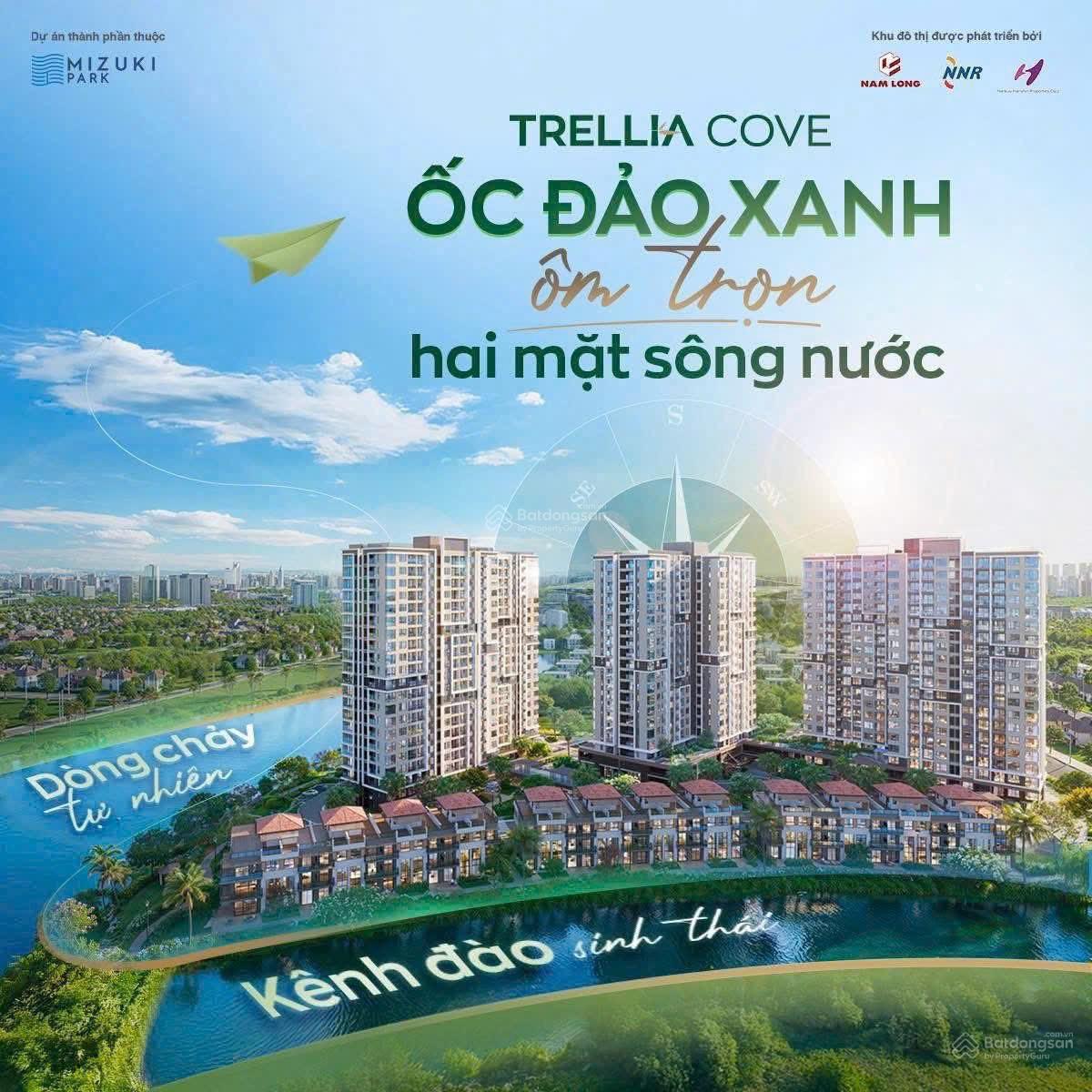 Căn hộ Trellia Cove Mizuki Park - Ốc Đảo Riêng Tư 60m² Giá 4.4 Tỷ
