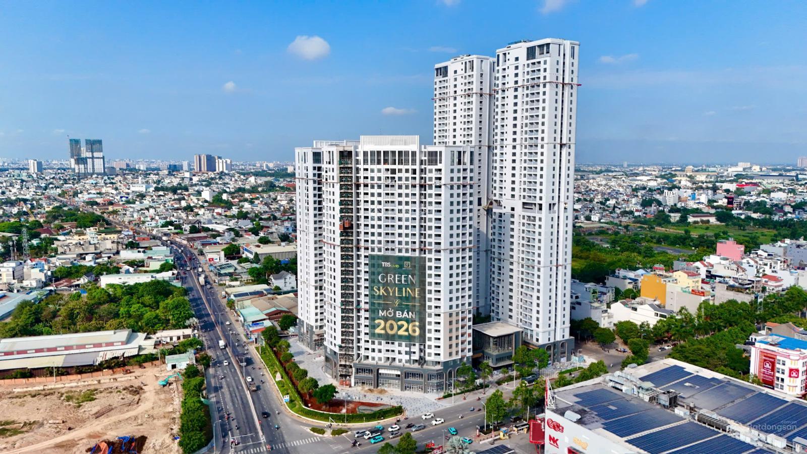 Căn hộ Green Skyline Dĩ An 50m² giá 3.2 tỷ - Bàn giao ngay!