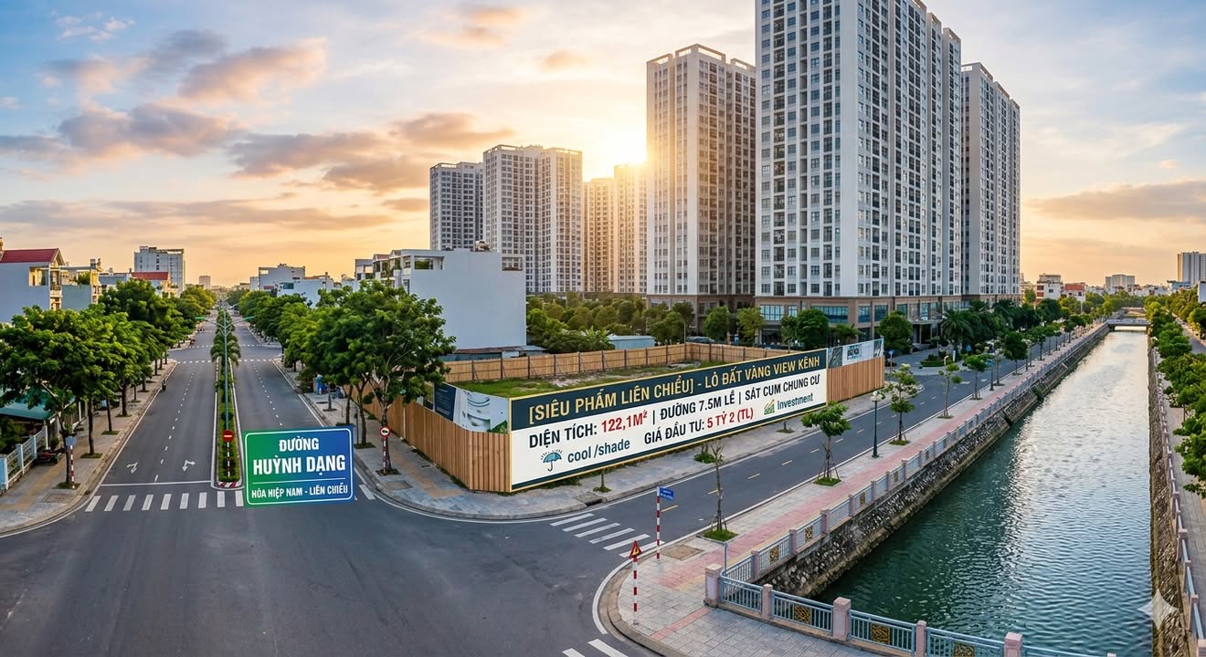 Đất Nền Đường Huỳnh Dạng, Liên Chiểu 122.1m² - Tiềm Năng Tăng Giá Vượt Trội!