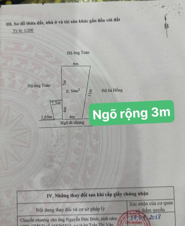 Bán nhà 2 tầng Đằng Hải, Hải An - 54m², 1.98 tỷ, tặng nhà mới