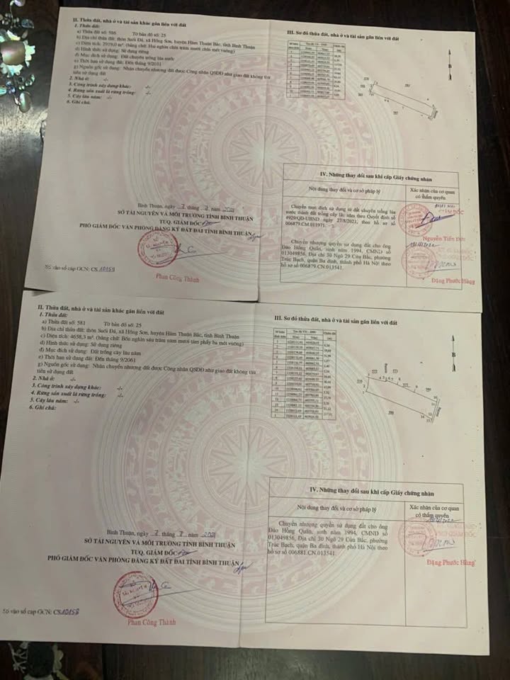Đất Suối Đá Hồng Sơn 7577m2 thỏa thuận - Sổ đỏ chính chủ