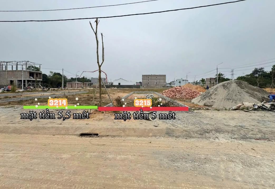 Bán Đất Nền KDC 12 Tam Quan, Thái Nguyên - 100m² - Sẵn Sổ Hồng