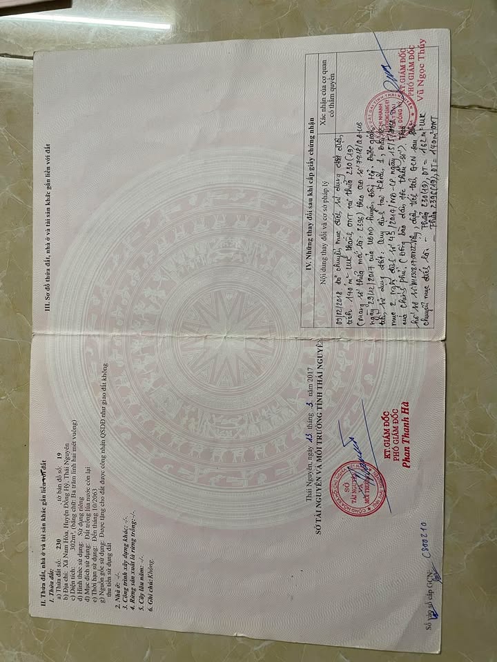 Đất nền Huống Thượng, TP Thái Nguyên 302m² - Sổ đỏ chính chủ!