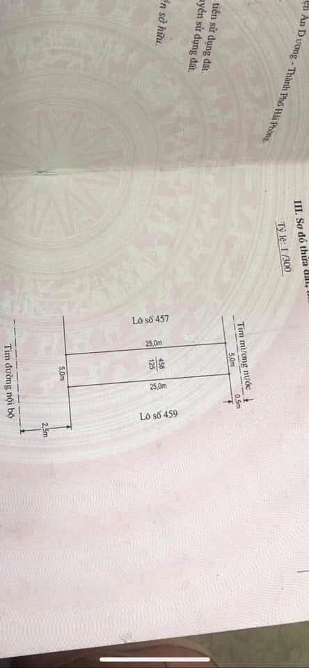 Đất Vĩnh Khê An Dương 125m² Hướng Nam - Sổ Đỏ Sẵn Sàng