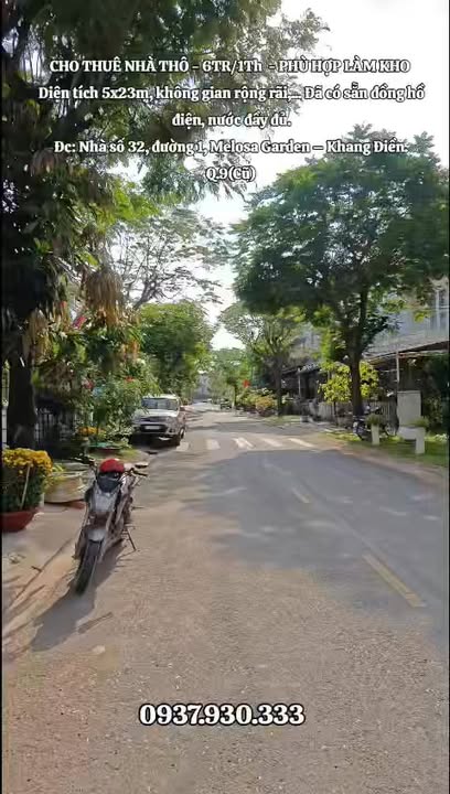 Kho/Xưởng Melosa Garden, Quận 9 – 115m², 6 triệu – Hoạt động ngay!