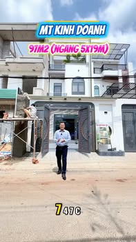 Nhà Mặt Tiền DT743C Thuận An 97m² (5x19.4m) - Kinh Doanh Sầm Uất, Full Nội Thất