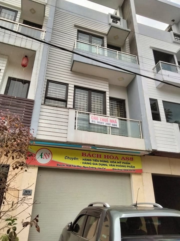 Nhà 4 tầng Trần Phú Lào Cai - Sẵn sàng ở ngay!