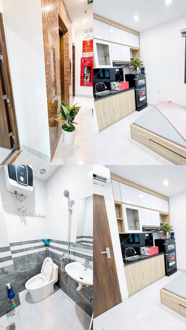 Cho thuê Studio full nội thất Đê La Thành, Đống Đa - 4.4 triệu/tháng