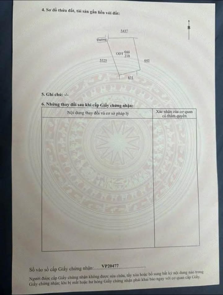 Đất nền Thành phố Nam Định 210m² - Đất thổ cư 100%, Sổ đỏ trao tay!