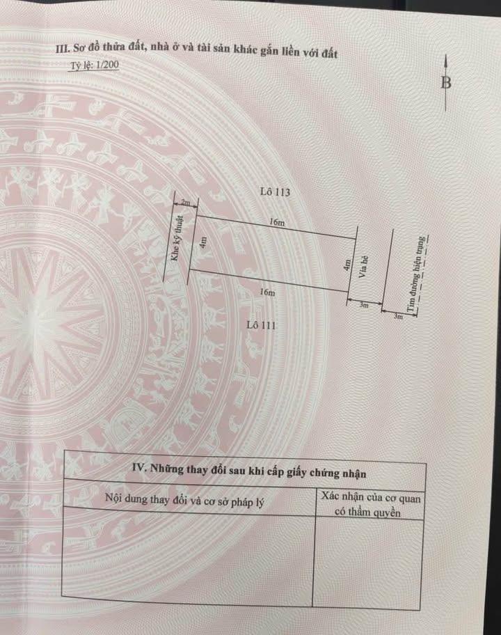 Đất nền TDC Điểm 3 Hải An 64m² giá 4.48 tỷ - Sổ đỏ chính chủ!