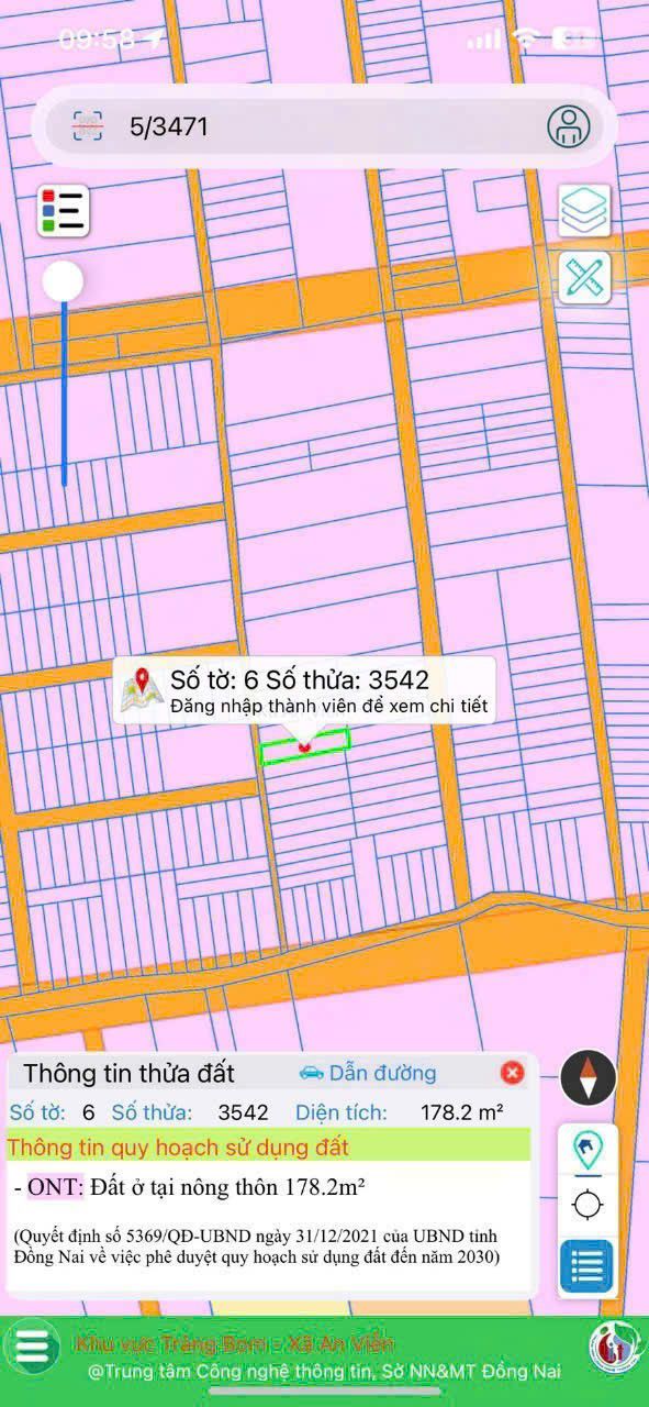 Đất Nền An Viễn, Trảng Bom - 177m² Sổ Đỏ Full Thổ Cư - 1.39 Tỷ