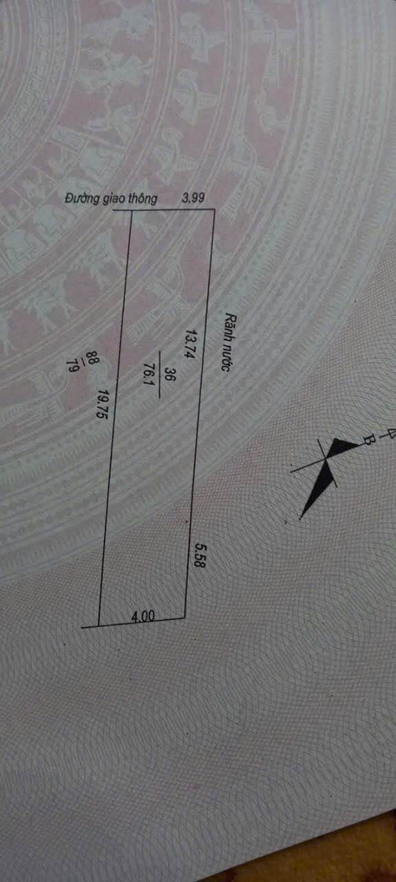 Đất nền Ngõ Đức Minh, TP Hải Dương 76.1m² - Đường to ô tô vào tận đất!