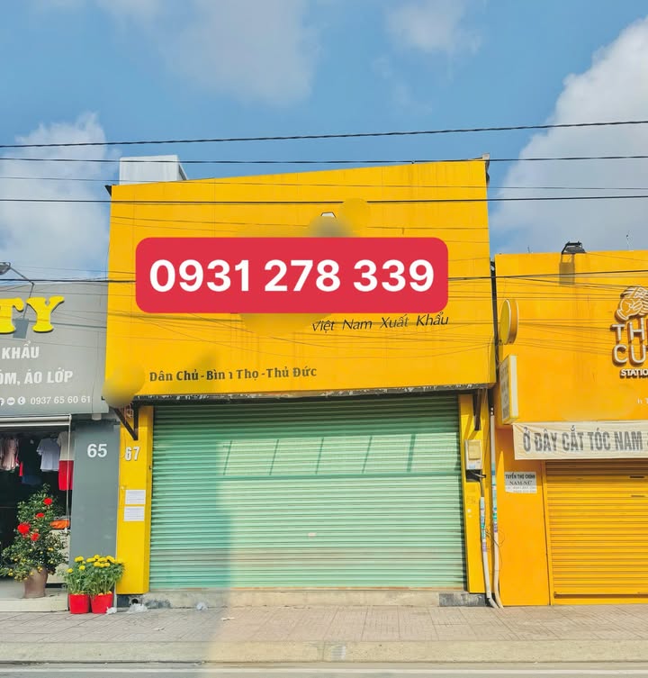 Nhà Phố Dân Chủ, Thủ Đức 100m² - Mặt tiền kinh doanh