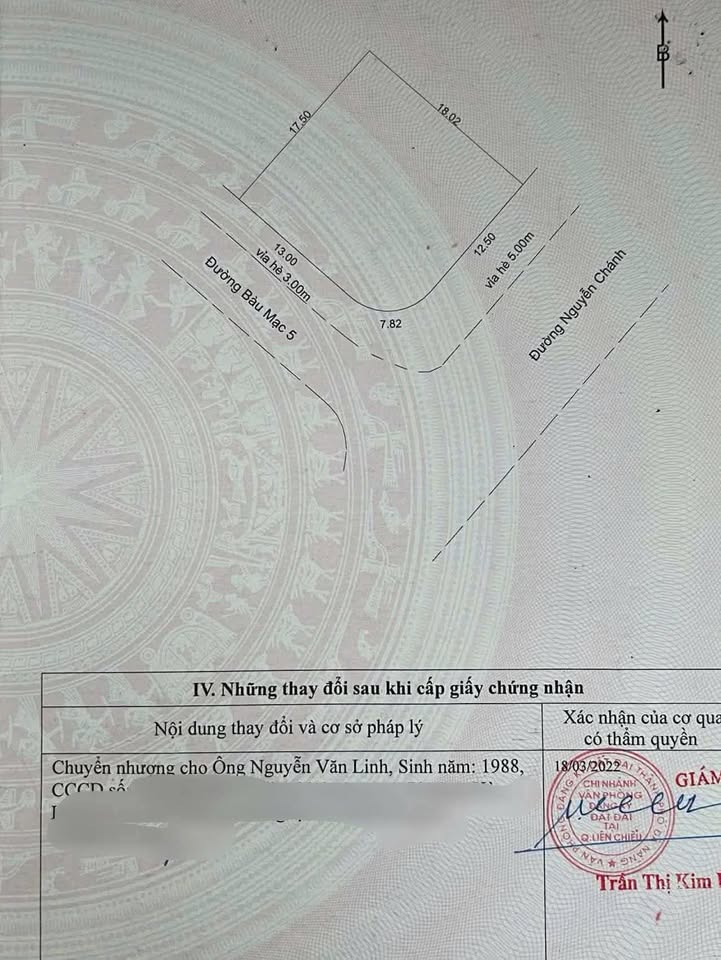 Đất Lô Góc 2MT Nguyễn Chánh - Bàu Mạc 5, Đà Nẵng - 309m² - Giá Đầu Tư 95tr/m²