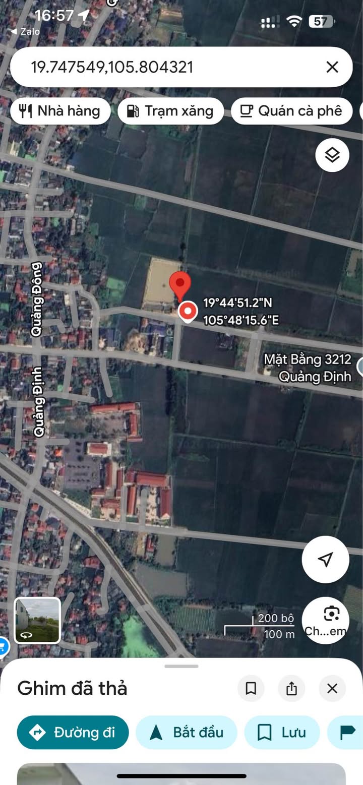 Đất nền Quảng Định 100m² giá 1.2 tỷ - Sổ đỏ chính chủ