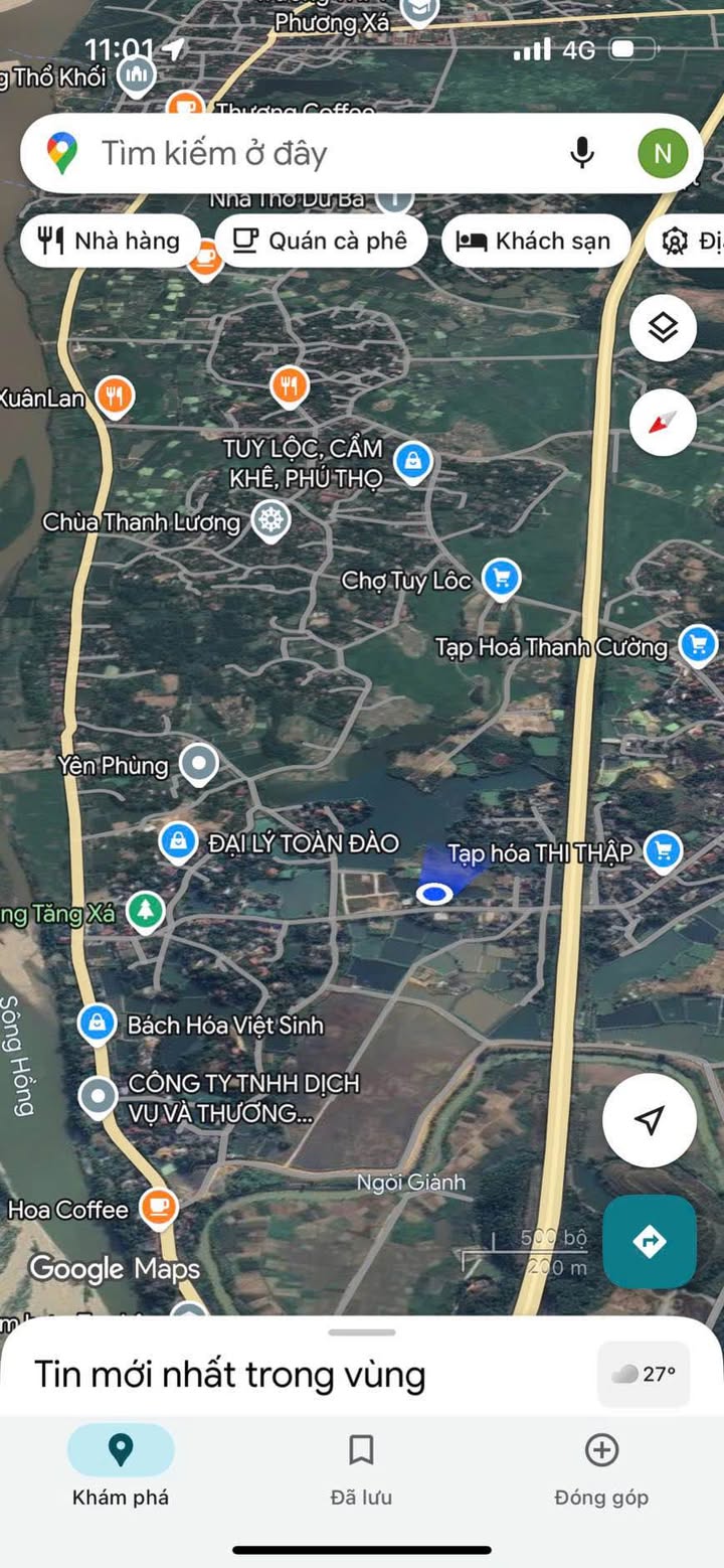 Đất Nền Tuy Lộc, Cẩm Khê 150m² - Tiềm Năng Tăng Giá Vượt Trội!