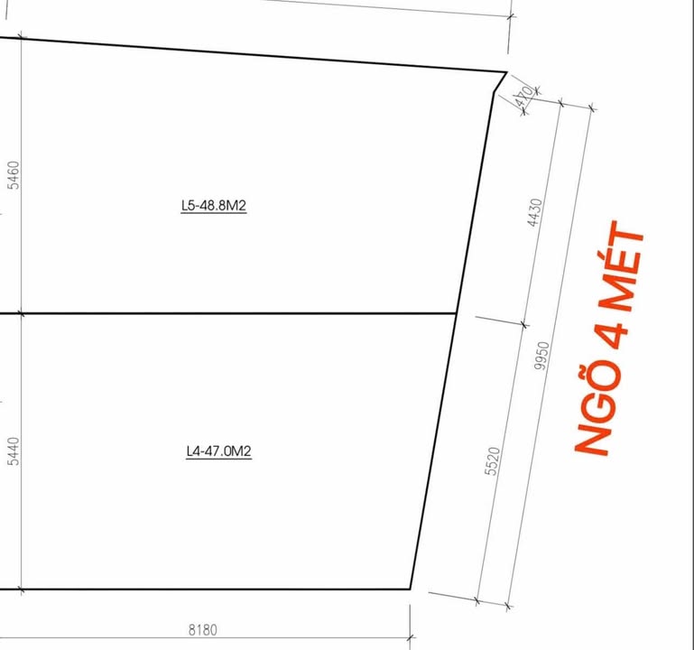 Đất nền Lộc Vượng, Nam Định 47m² - Đường to ô tô, sổ đỏ chính chủ!