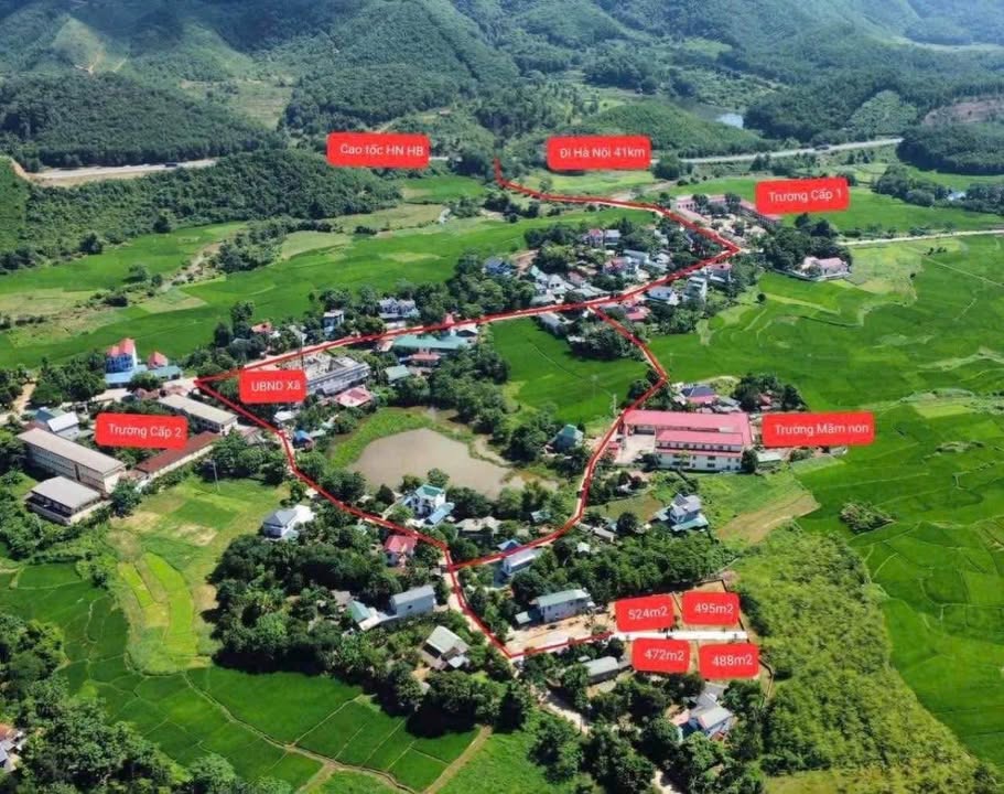 Đất nền Yên Trung, Thạch Thất 495m² - Tiềm năng tăng giá vượt trội!