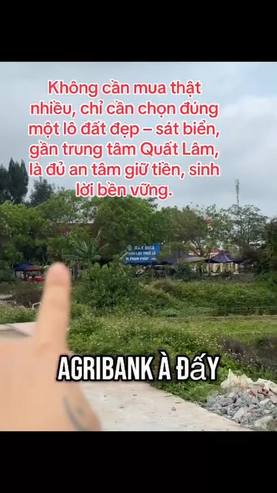 Đất nền Quất Lâm 95m² Hơn 2 tỷ - Tiềm năng tăng giá vượt trội!