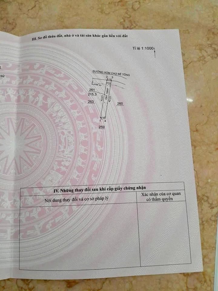 Đất nền An Thái, Phú Giáo 215m² giá 500 triệu - Sổ đỏ chính chủ!