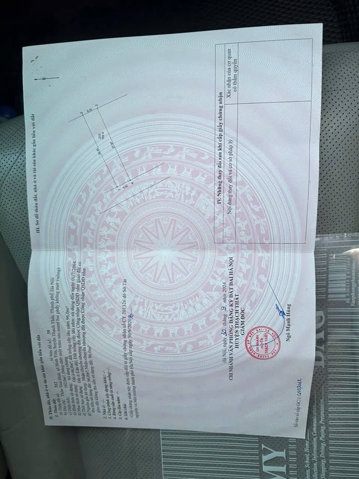 Đất nền 162m² Thôn Thái Bình, Hòa Lạc - Sổ đỏ sẵn sàng giao dịch