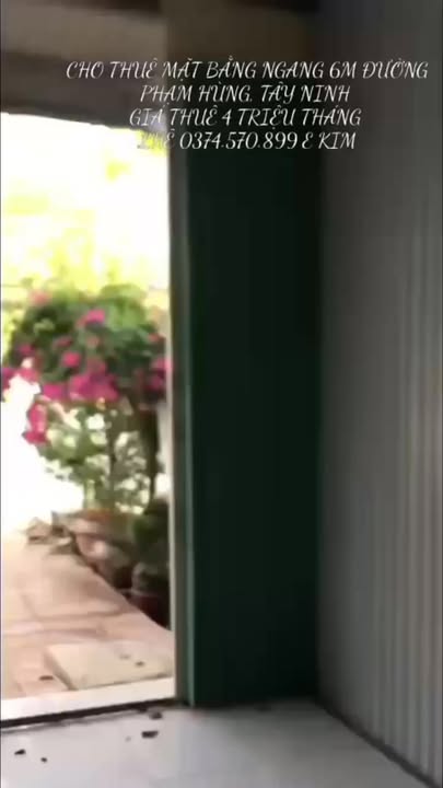 Mặt Bằng Kinh Doanh 6m Mặt Tiền Phạm Hùng, Hòa Thành, Tây Ninh - Giá 4 Triệu/Tháng