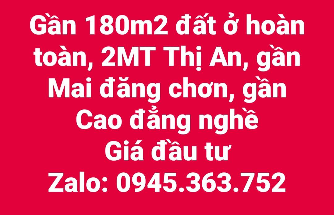 Đất nền 180m² Thị An, Ngũ Hành Sơn - Tiềm năng tăng giá vượt trội!