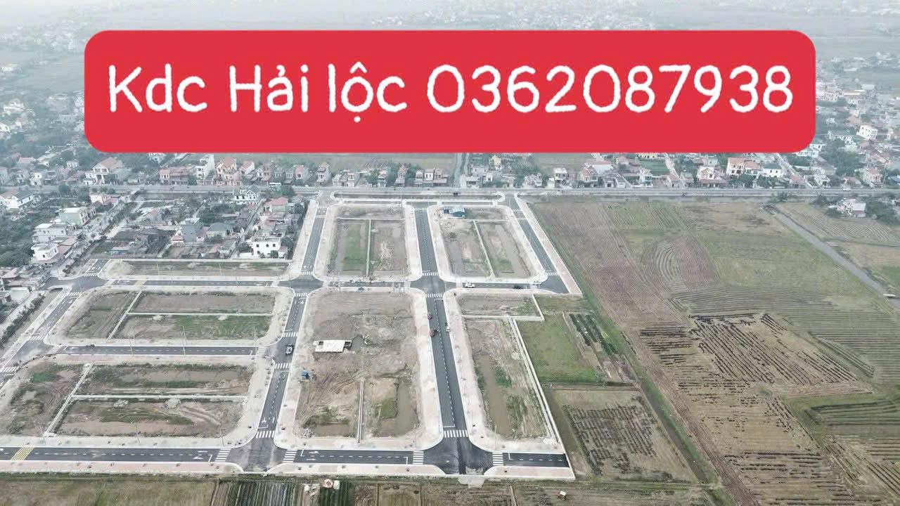 Đất nền Hải Lộc, Nghĩa Hưng 100m² chỉ từ 1 tỷ - Tiềm năng tăng giá!