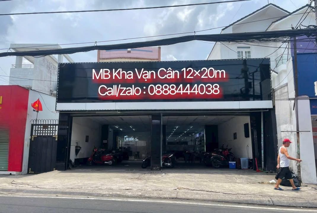 Mặt Tiền Kinh Doanh Kha Vạn Cân Thủ Đức 240m² - Sẵn Sàng Cho Thuê