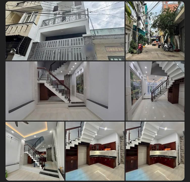 Nhà Nguyên Căn 4 Lầu Hẻm Nguyễn Văn Khôi, Gò Vấp - 18 Triệu/Tháng TL