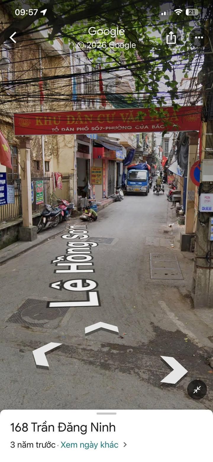 Nhà Mặt Tiền Lê Hồng Sơn, TP. Nam Định - 40m², 3 Tầng, Giá 2.85 Tỷ