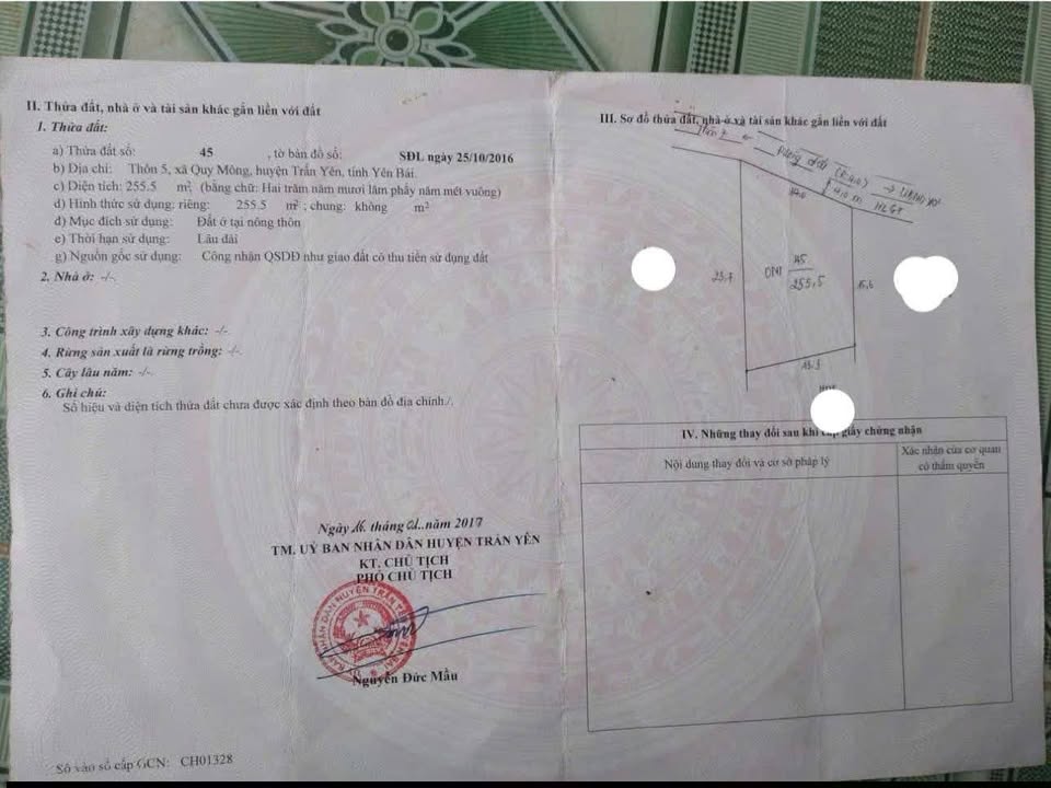 Bán Đất 378m² Đường tỉnh 166, Văn Yên, Yên Bái - Sổ Đỏ Chính Chủ 390 Triệu