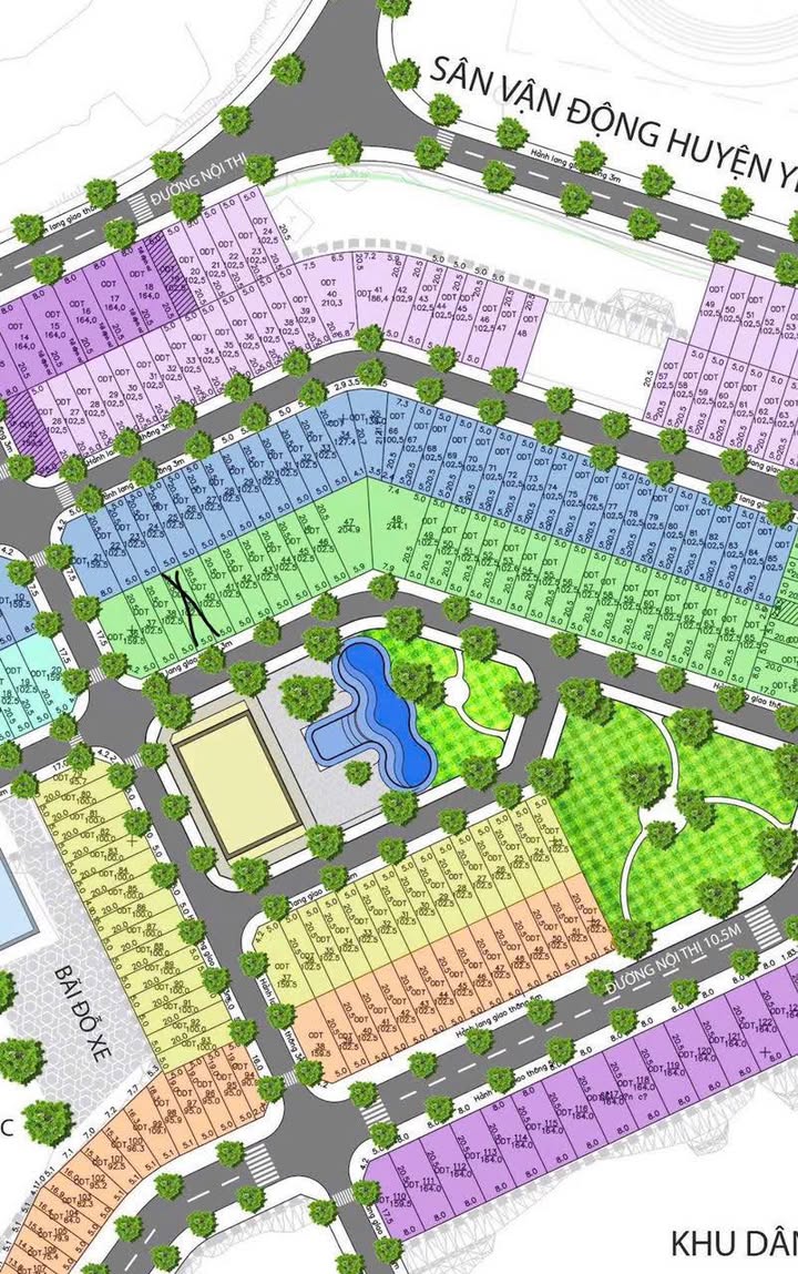 Bán Đất Ruby Yên Bình 102.5m² - Vị Trí Đẹp, Sẵn Sàng Xây Dựng