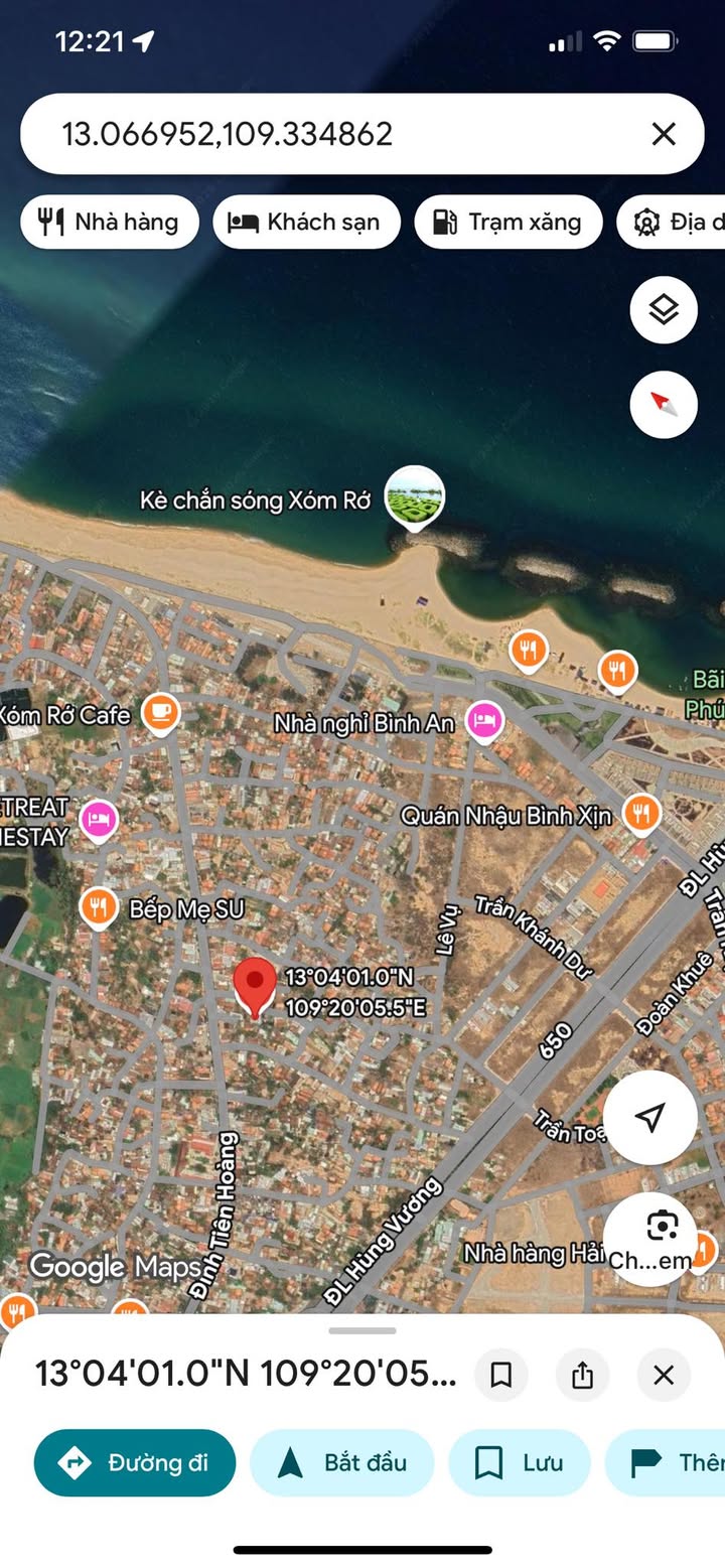 Nhà Hẻm Ô Tô 105m² Gần Biển Phú Đông, Tuy Hòa - Giá 1.85 Tỷ