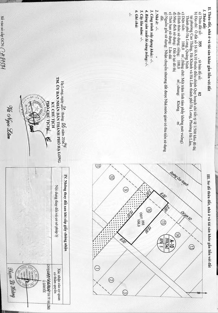 Bán Đất Góc Vườn Hoa Lideco Hạ Long 108m² - Sổ Đỏ Chính Chủ