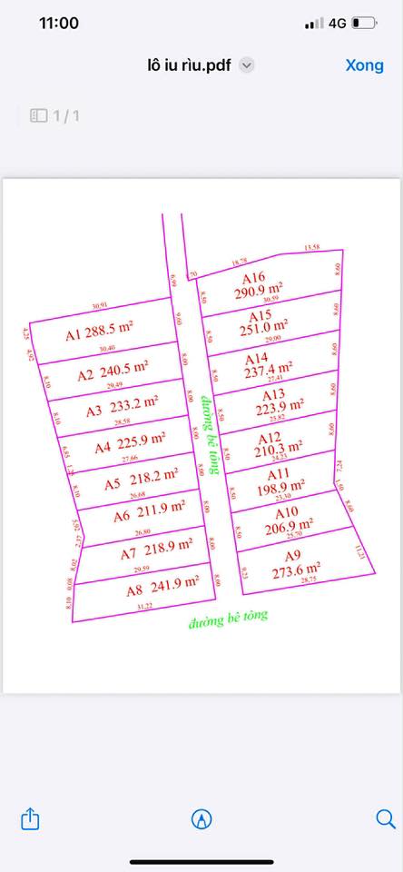 Đất nền Trù Sơn Đô Lương 224m² - Sổ đỏ sẵn sàng!