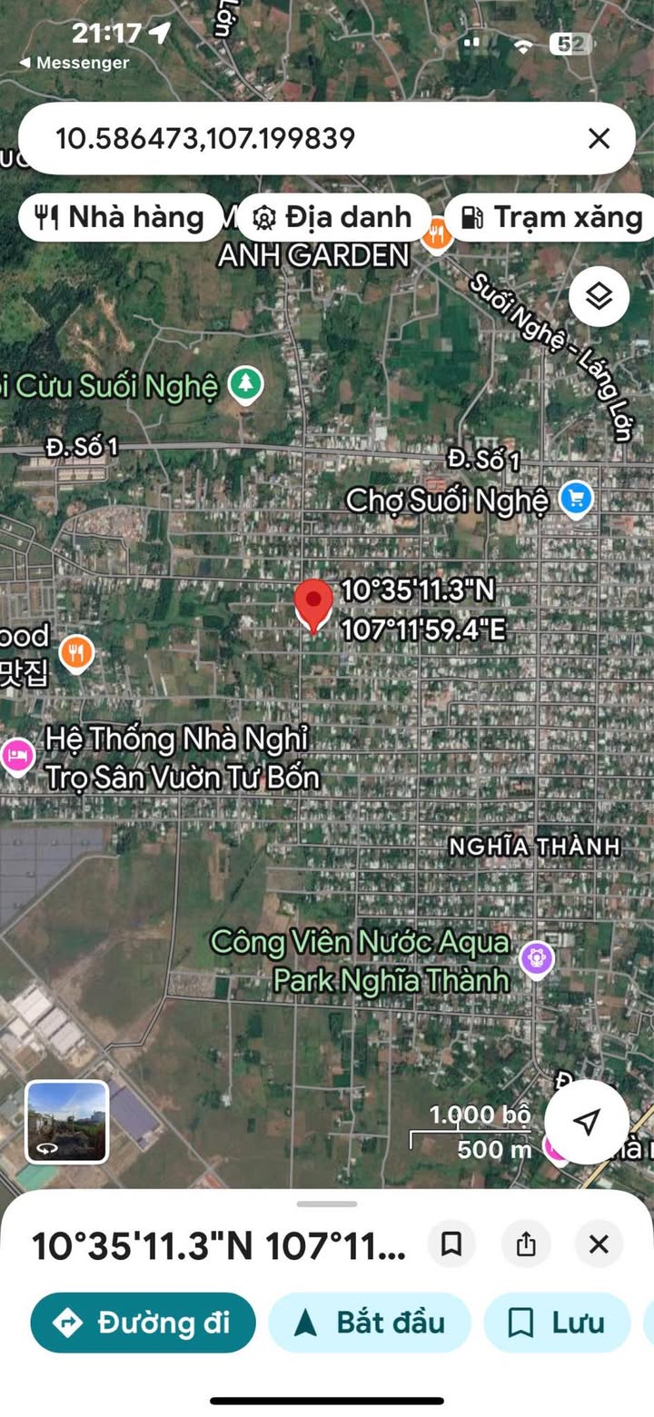 Bán dãy trọ Suối Nghệ Châu Đức 343m² giá 3.1 tỷ - Dòng tiền ổn định!