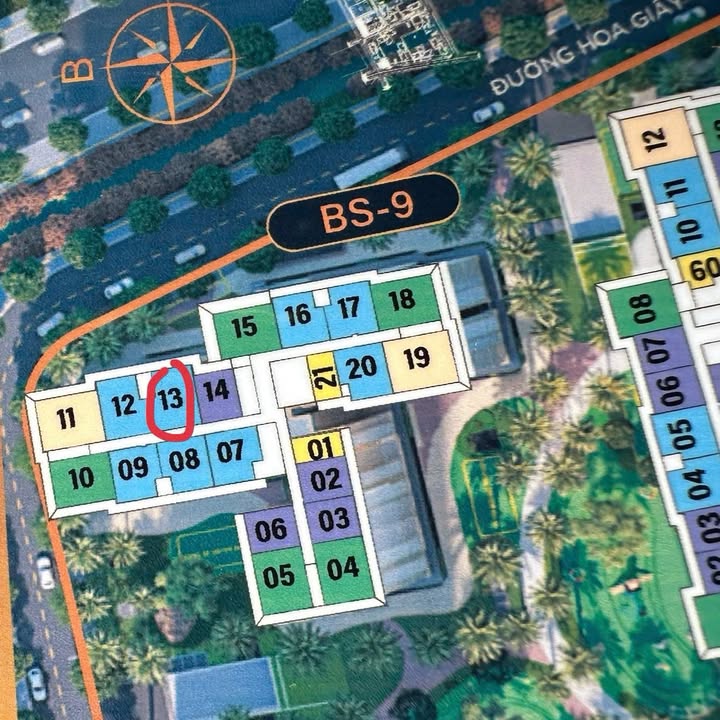 Căn hộ Vinhomes Grand Park Q.9 67.6m² View đẹp Đông Bắc!