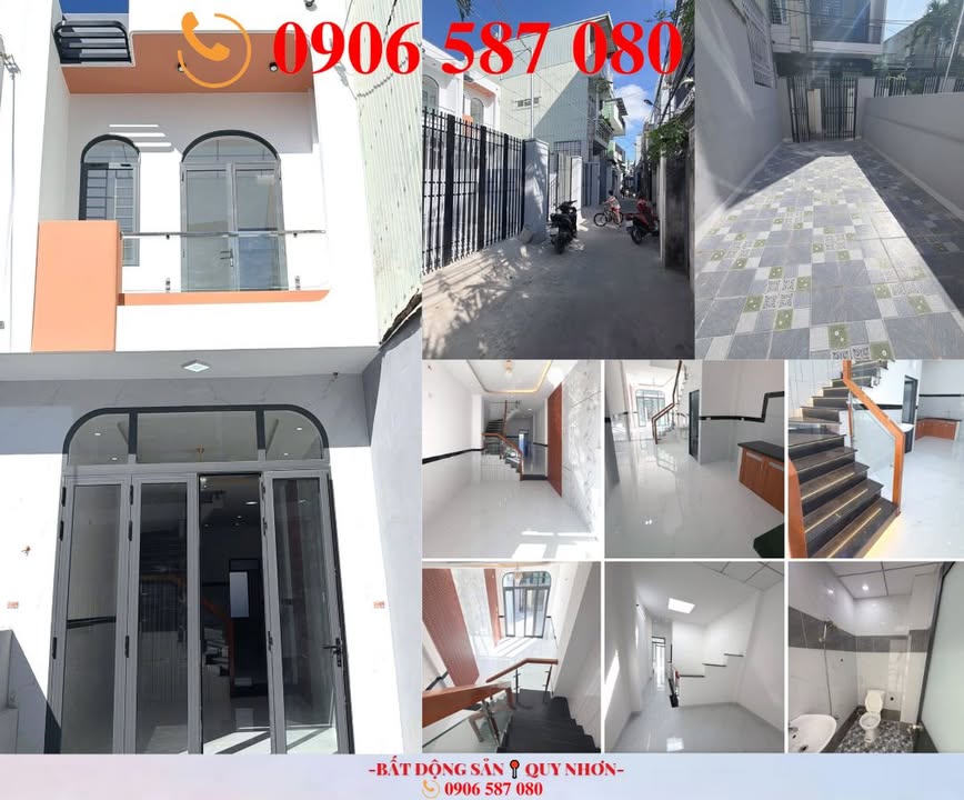 Nhà 2 Tầng 101m² Hướng Tây Nam Gần Chợ Hoa Lư, Quy Nhơn - Sẵn Sàng Dọn Vào Ở