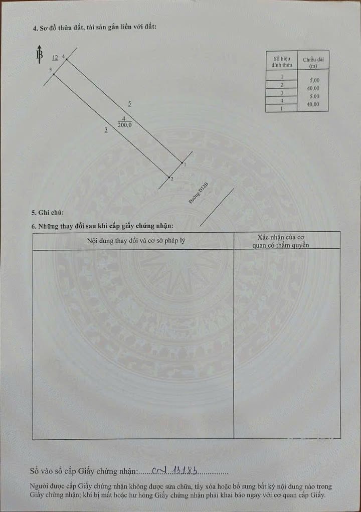 Đất nền Chơn Thành 400m² - Sổ đỏ chính chủ, xây dựng tự do!