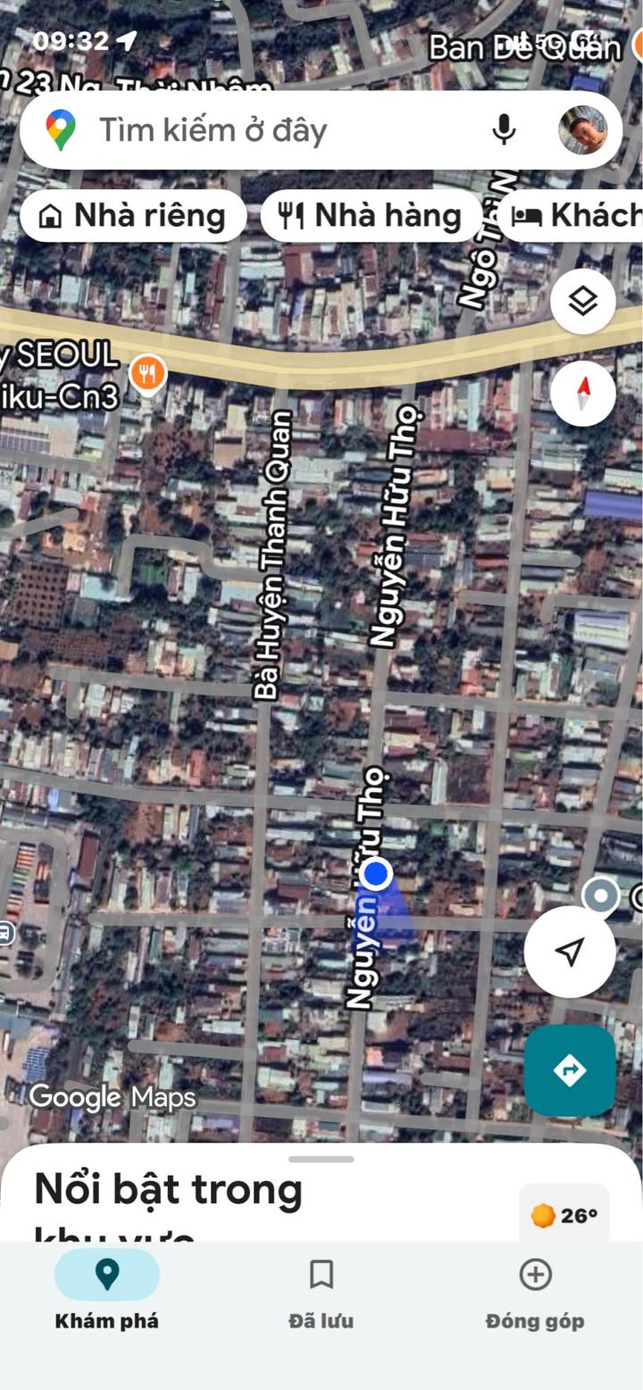 Đất nền Nguyễn Hữu Thọ Quy Nhơn 170m² - Tiềm năng tăng giá!