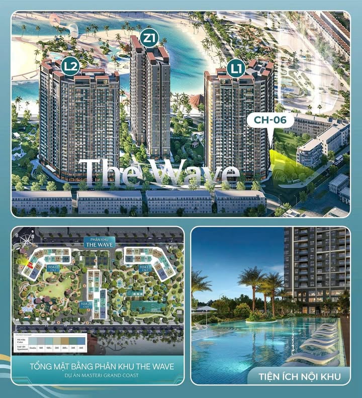 Căn hộ Masteri Grand Coast Bắc Ninh 46.3m² – View pháo hoa đắt giá!