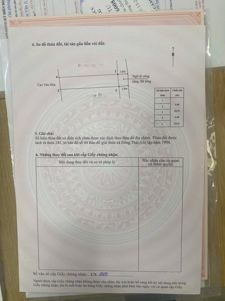 Bán Gấp Đất Nền 97m² TDP Văn Phong, Hải Phòng - Ô Tô Đỗ Cửa