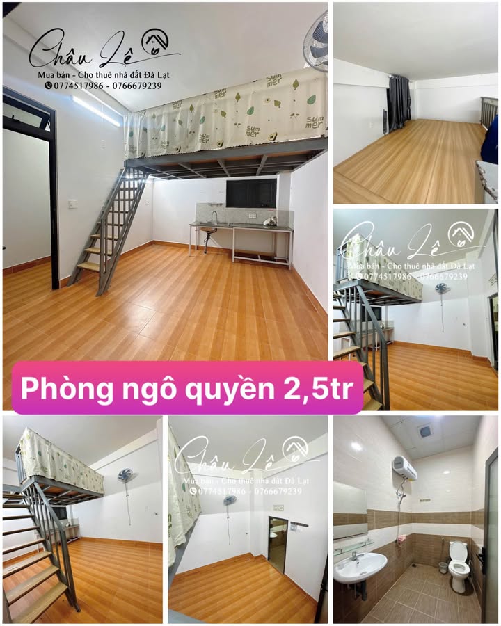 Phòng Trọ Đường Nhựa, Ô Tô Tận Nơi Gần Chợ Ngô Quyền - Đà Lạt