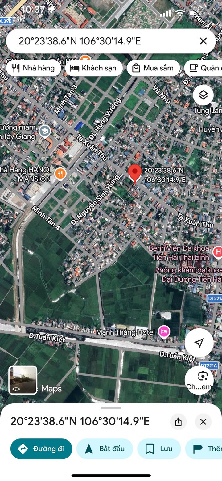 Nhà mặt phố Tạ Xuân Thu Tiền Hải 150m² 6 tỷ - Vị trí đắc địa