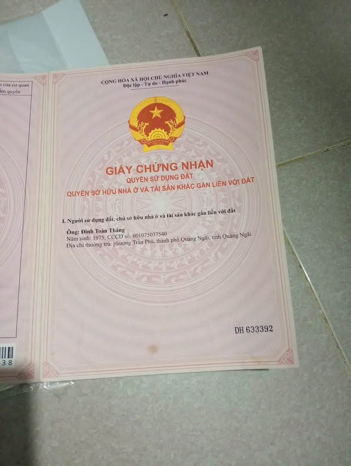 Đất nền Nghĩa Dõng 120m² – Sổ đỏ chính chủ, vị trí đắc địa!